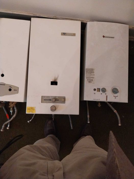 3 esquentadores 2 Vulcanos 1 Junkers