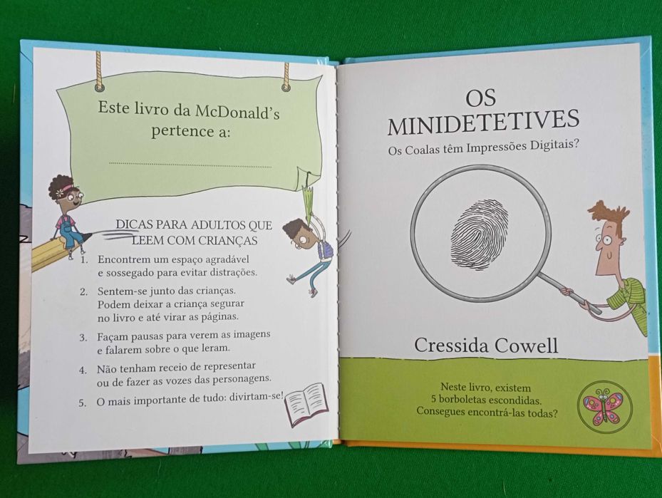 Os Minidetetives - Cressida Cowell