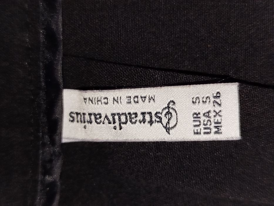 Saia com pregas de algodão