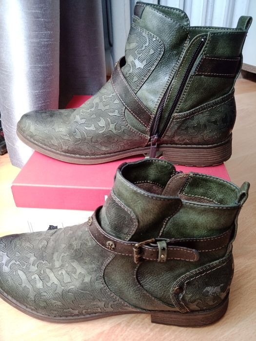 Botki Mustang roz.42