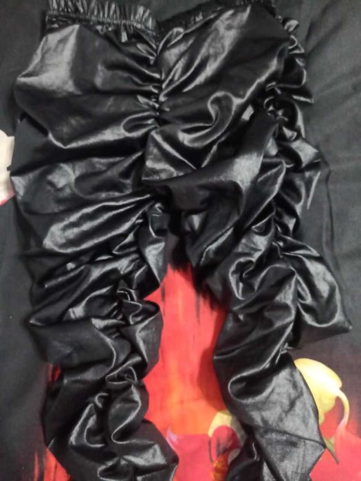 Спортивные Кожаные штаны для девочки школьницы