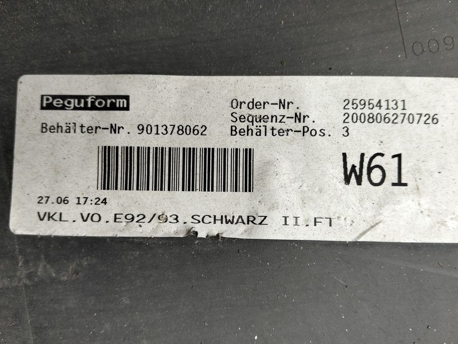 Parachoques BMW e92 e93 para choques 2008