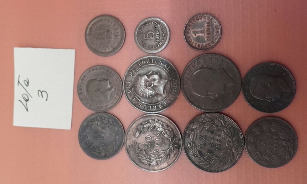 Moedas coleção