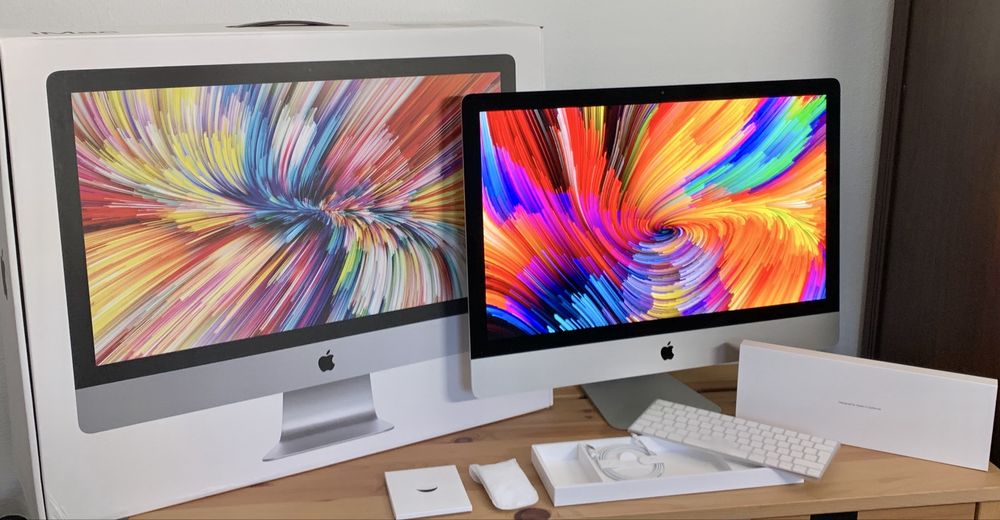 iMac 27”5K 2019 6-core/24Gbram (Radeon pro 580x 8gb).