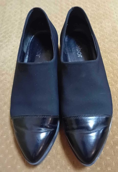 Czarne baleriny Gabor rozmiar 37