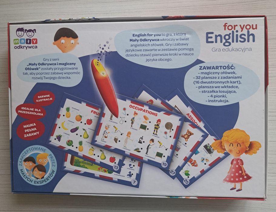 Gra edukacyjna English for you