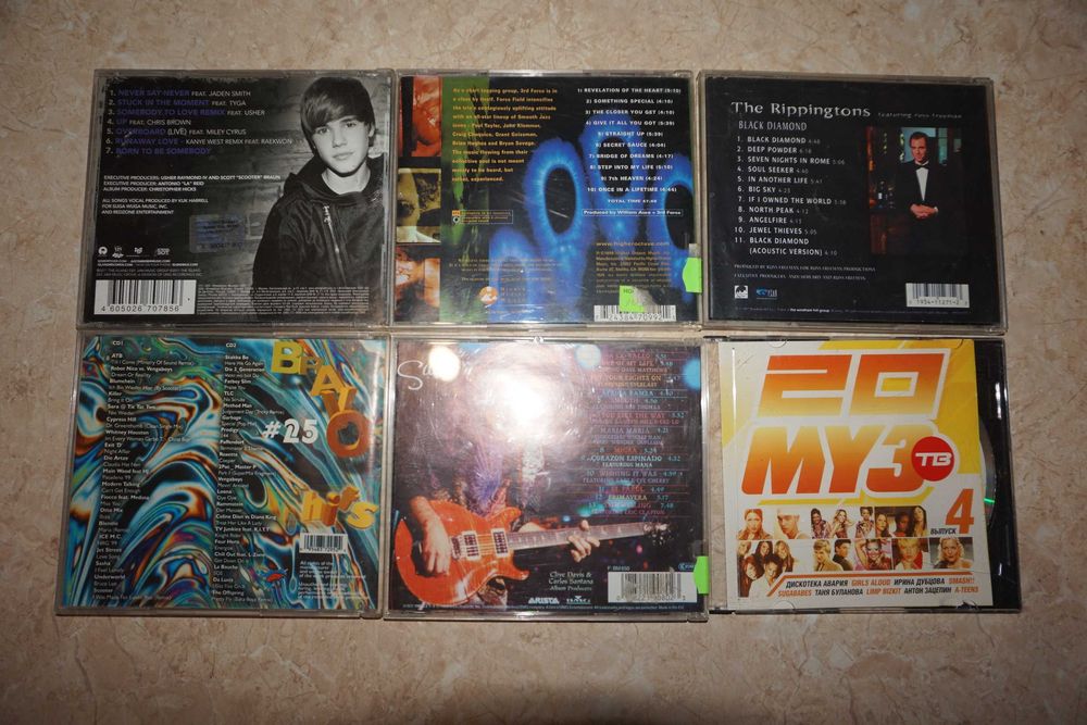 CD диски. Лицензия. Зарубежная эстрада. Диско, Хауз и др.