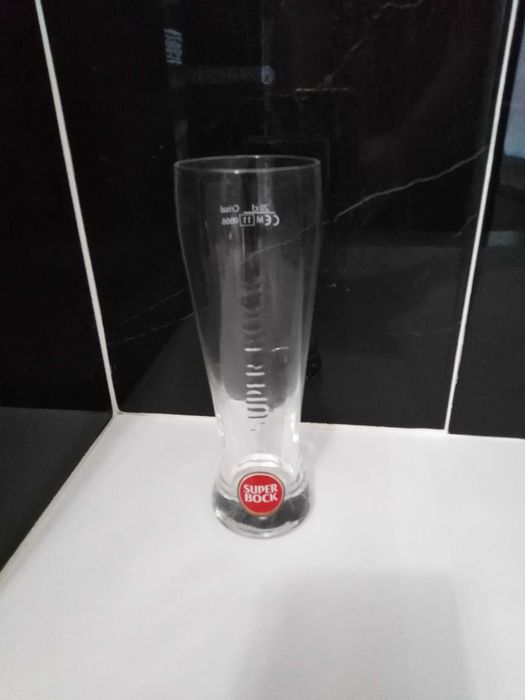 Canecas de Cerveja Super Bock 0,5 lt + 1 Copo 20 cl.