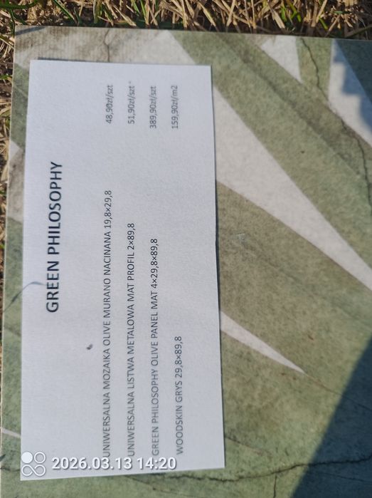 Płytki dekor 30x90 cm