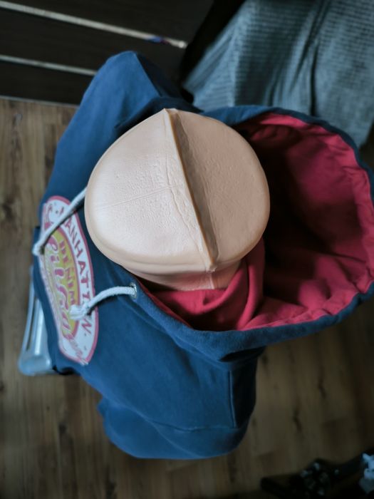 Hilfiger Denim bluza męska z kapturem M granatowa kangurka