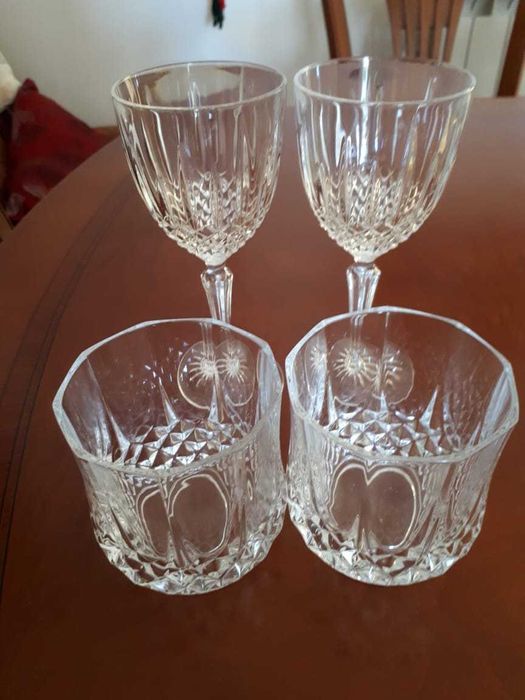 4 Copos de Cristal D'Arques - Longchamps