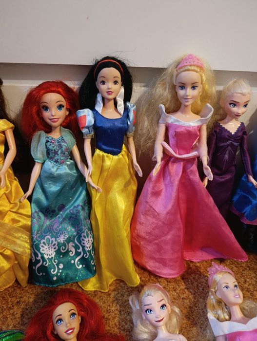 Zestaw lalek Barbie księżniczki Disney