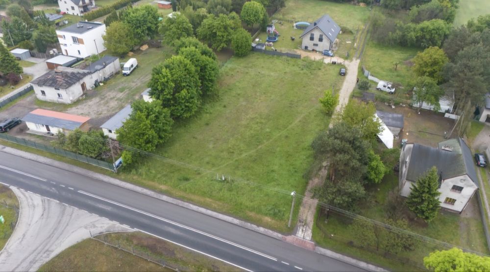 Działka budowlana Dębieńsko 1109 m²