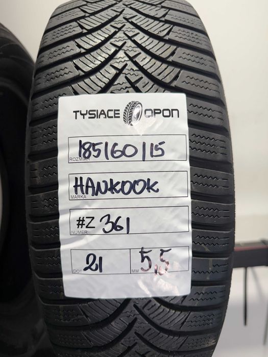 Opony Zimowe 185/60/15 Hankook WinterIceptRS3 #Z361