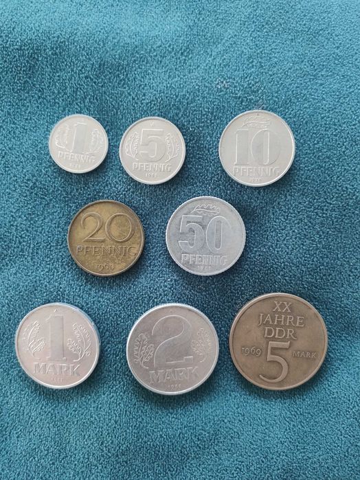 Kolekcja 8 monet NRD