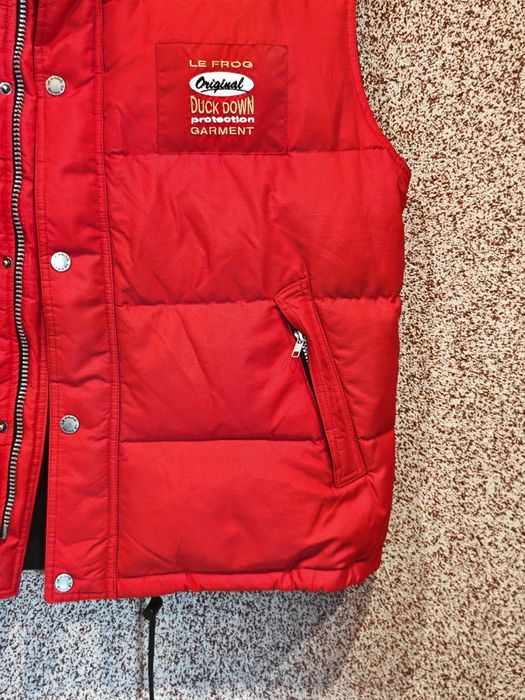Bezrękawnik puchowy Le Frog męska kamizelka ocieplana L/ XL