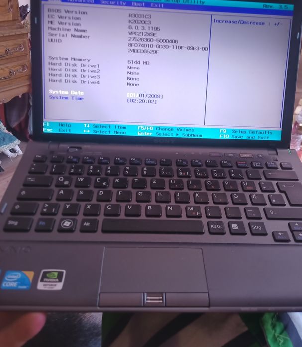 Sony Vaio pcg 31111m