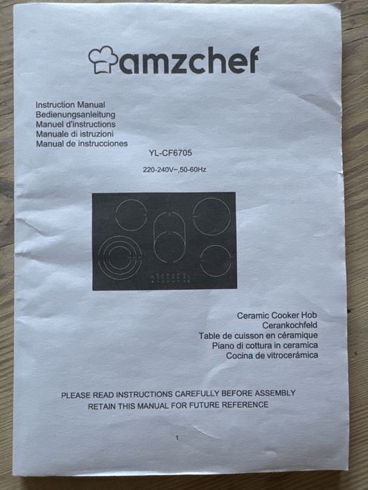 Płyta elektryczna ceramiczna