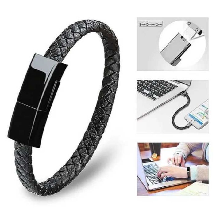 Bransoletka na nadgarstek Kabel USB Ładowarka iPhone 7 8 X XS 11 12 13