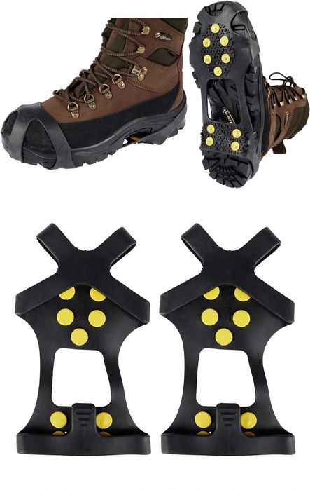 Шипи для взуття, льодоступи, протиковзні накладки M-Tac/Mil-Tec/Viking