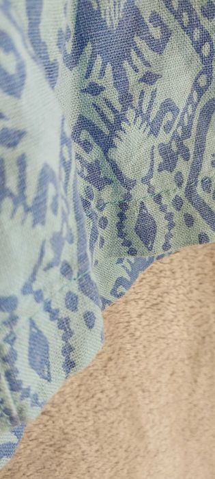 Lniana spódniczka na lato z dodatkiem wiskozy l xl