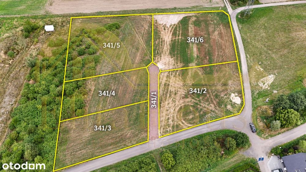 1113 m² | Działka budowlana | Bojków | Idealna pod dom