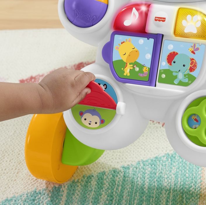 Музична каталка-ходунки Fisher-Price «Зебра»  6-36 місяців