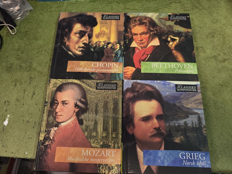 4 płyty CD różni wykonawcy muzyka poważna.