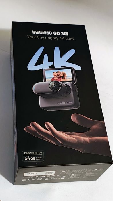 Kamera Insta360 Go 3S 64GB Black Nowa