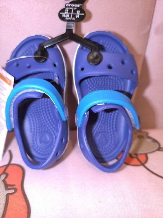 Nowe CROCS  C4(19/20) sandałki dziecięce