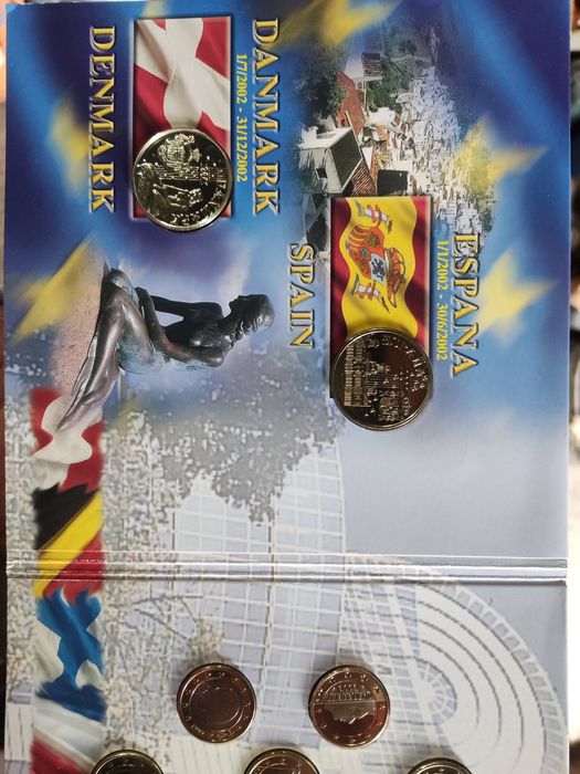 Coleção moedas 1€