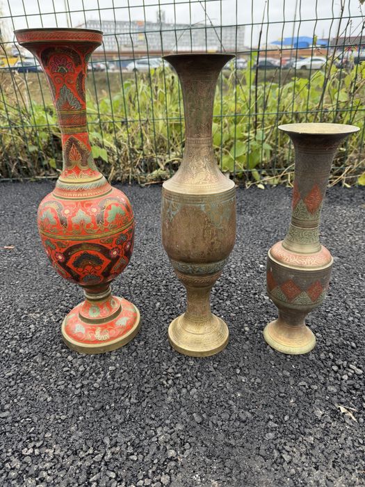 Ваза латунь индия 70х годов