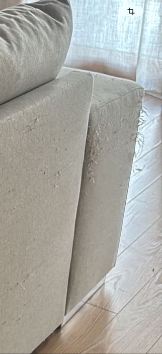 Sofa de canto reversivel HUTCH com cama bau e puff
