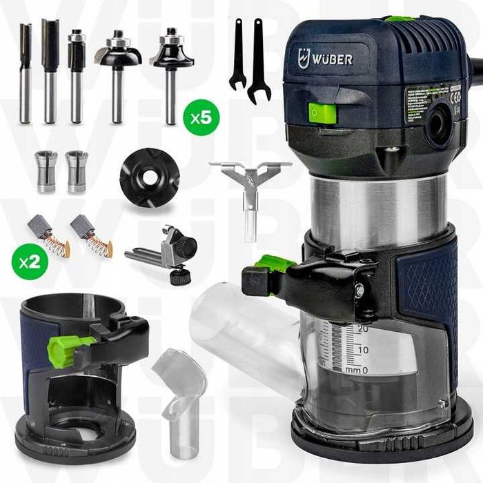 Frezarka Górnowrzecionowa Do Drewna Wycinarka Regulacja Obrotów Zestaw