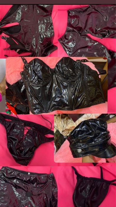 Латекс вініл щкіра силікон білизна