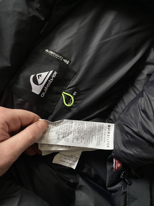 Зимний пуховик куртка Quicksilver мужской оригинал