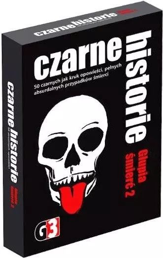 Czarne historie. Głupia śmierć 2. G3. Nowy Produkt
