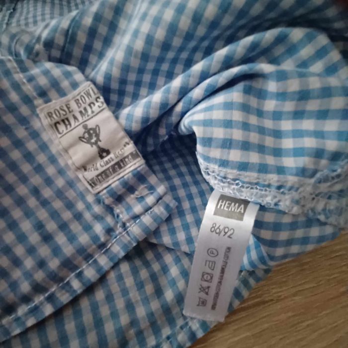 Koszula chłopięca r. 92, HEMA