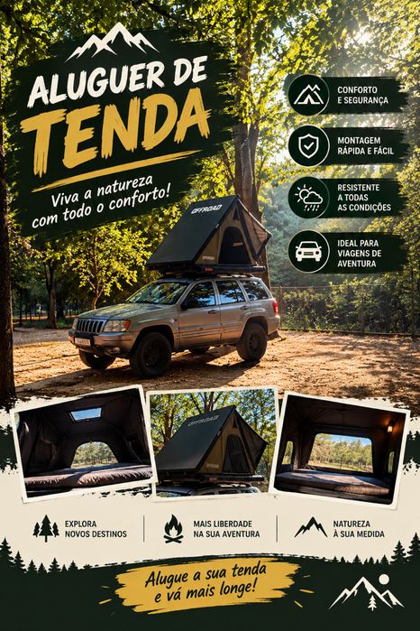 Tenda de tejadilho