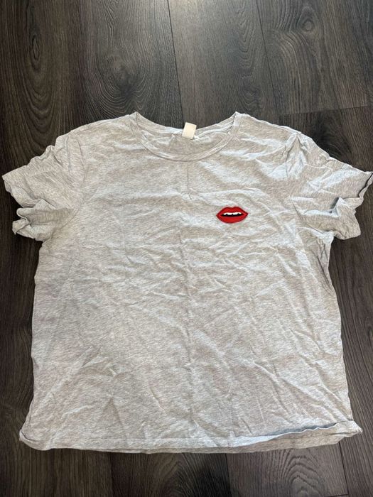 Жіноча сіра футболка h&m