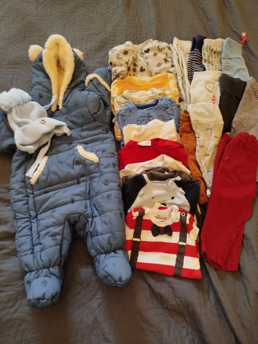 Paczka ubrań chłopiec 62-68