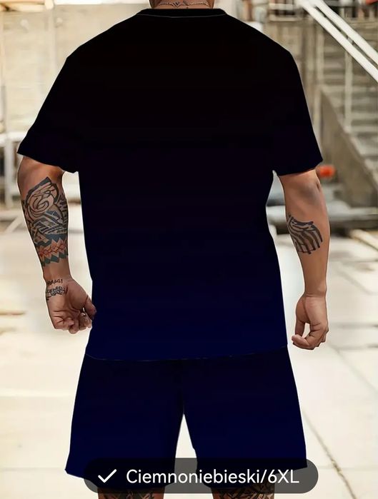 Komplet dresowy plus size 6xl nowy