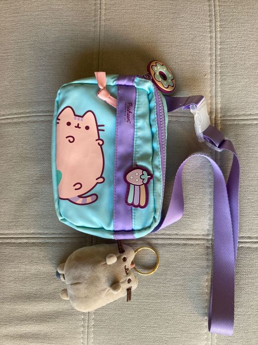 Torebka Pusheen z brelokiem Pusheen