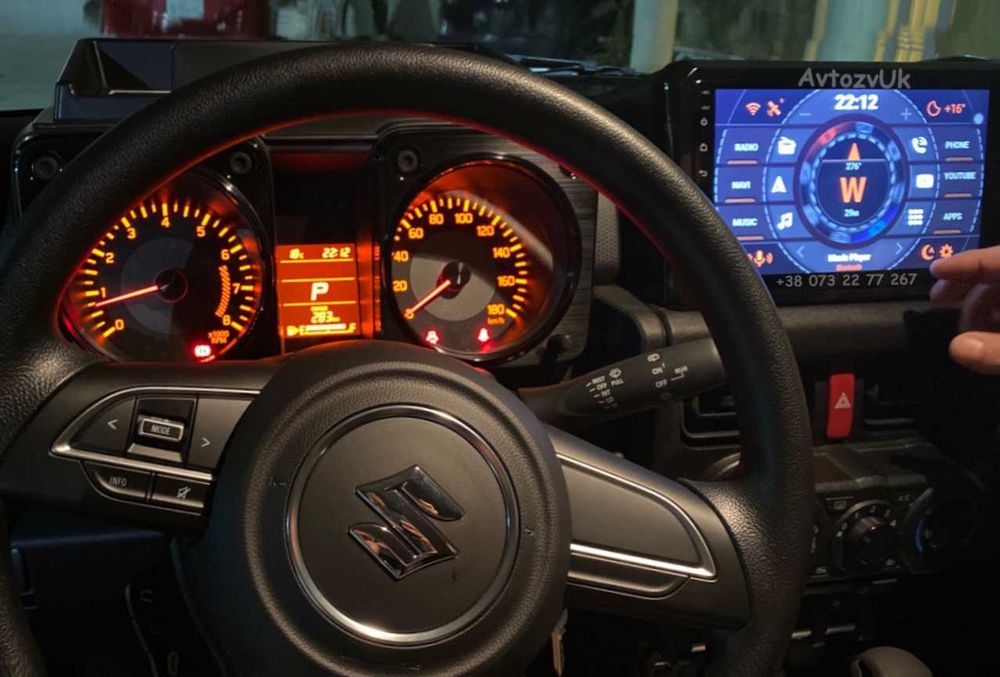 Магнитола JIMNY Suzuki CELERIO GPS DVD TV USB 2 дин CarPlay Android 15