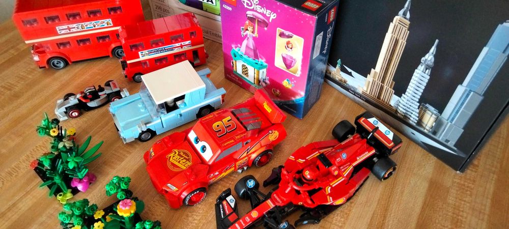 Legos diversos e selados