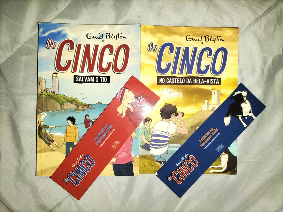 Conjunto: Os Cinco Salvam o Tio + Os Cinco no Castelo da Bela-Vista