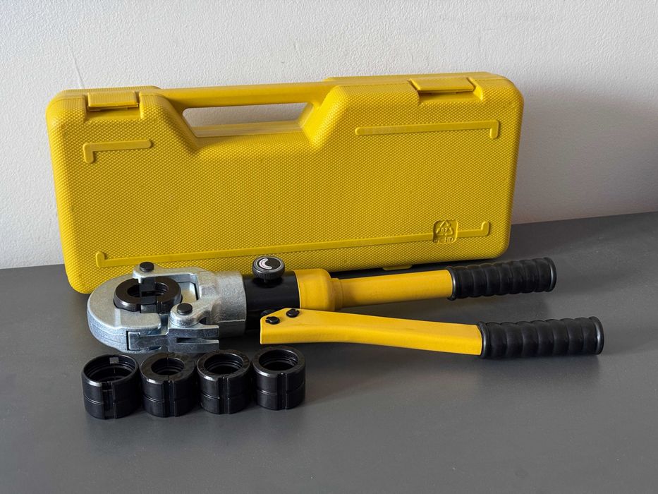 hydrauliczne kleszcze do rur pex 16-32 matryce th tanio