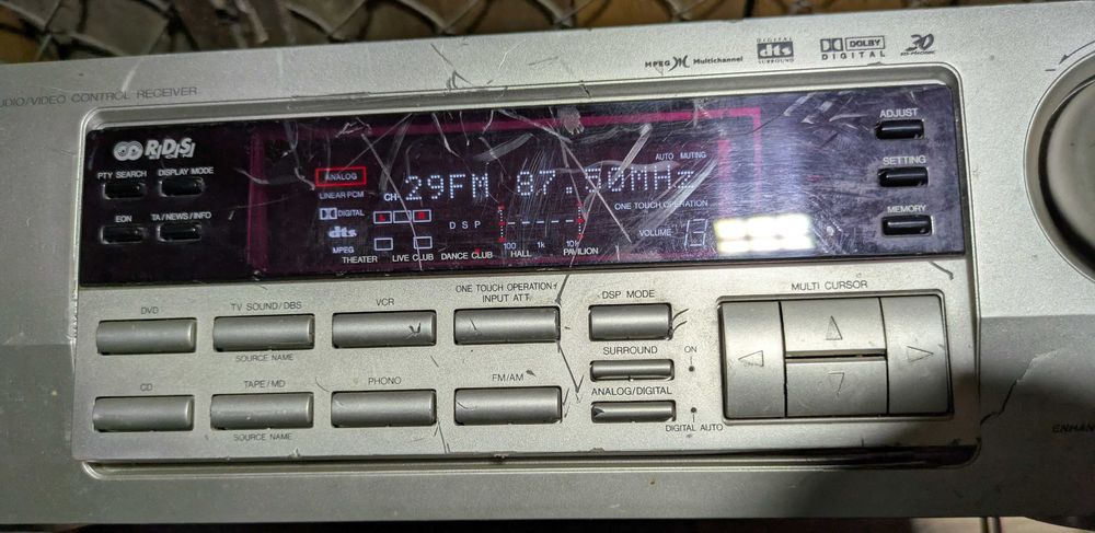 ресивер  усилитель  JVC RX-6001R