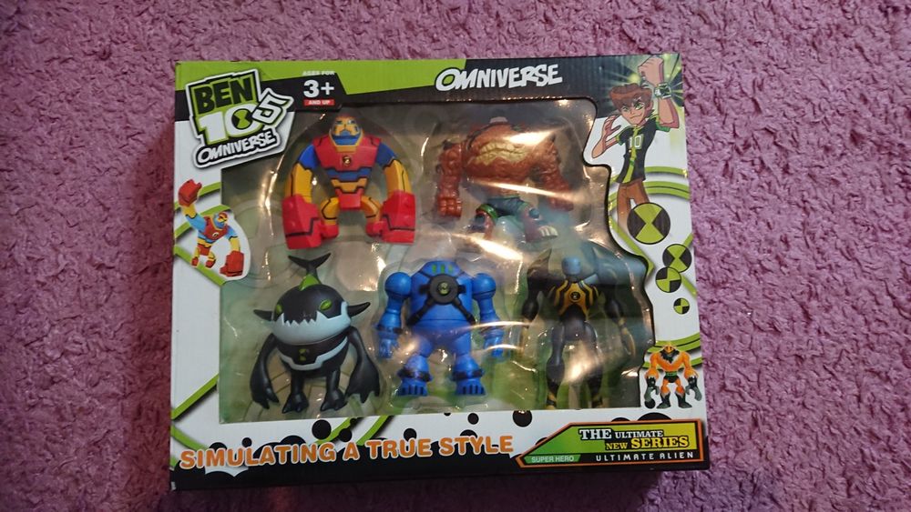 Іграшки Бен 10, герої мультсеріалу Ben 10