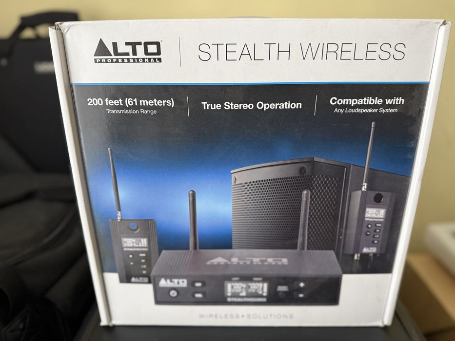 Alto Stealth Wireless MK2 +  case